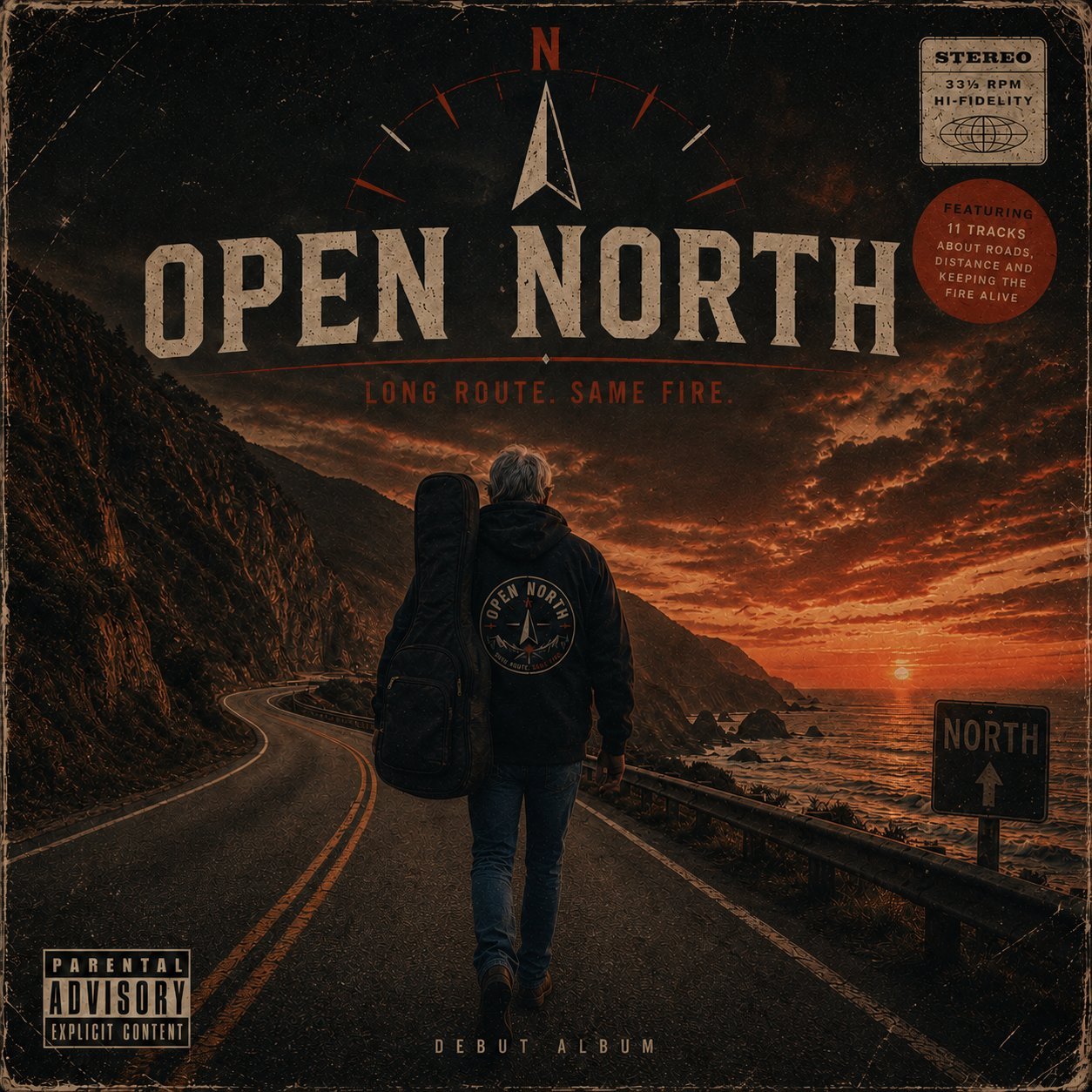 Open North — Debut Album Cover