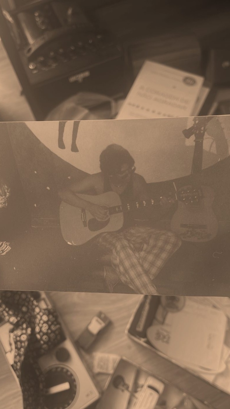 The first songs — analog print