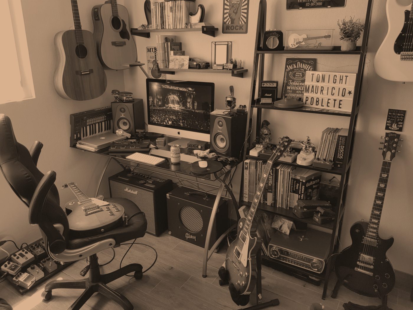 Home studio — Tonight Mauricio Poblete