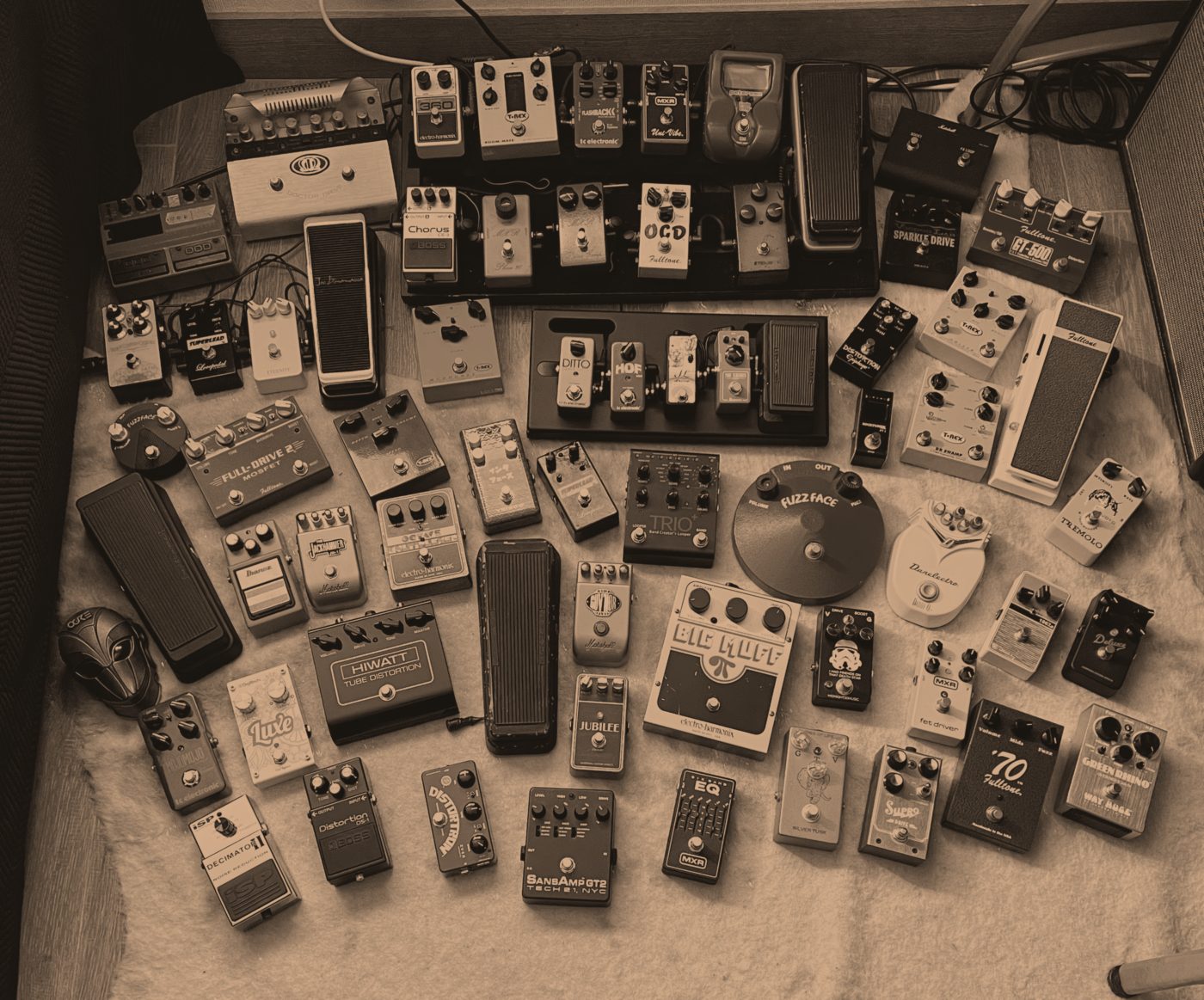 A lifetime of pedals