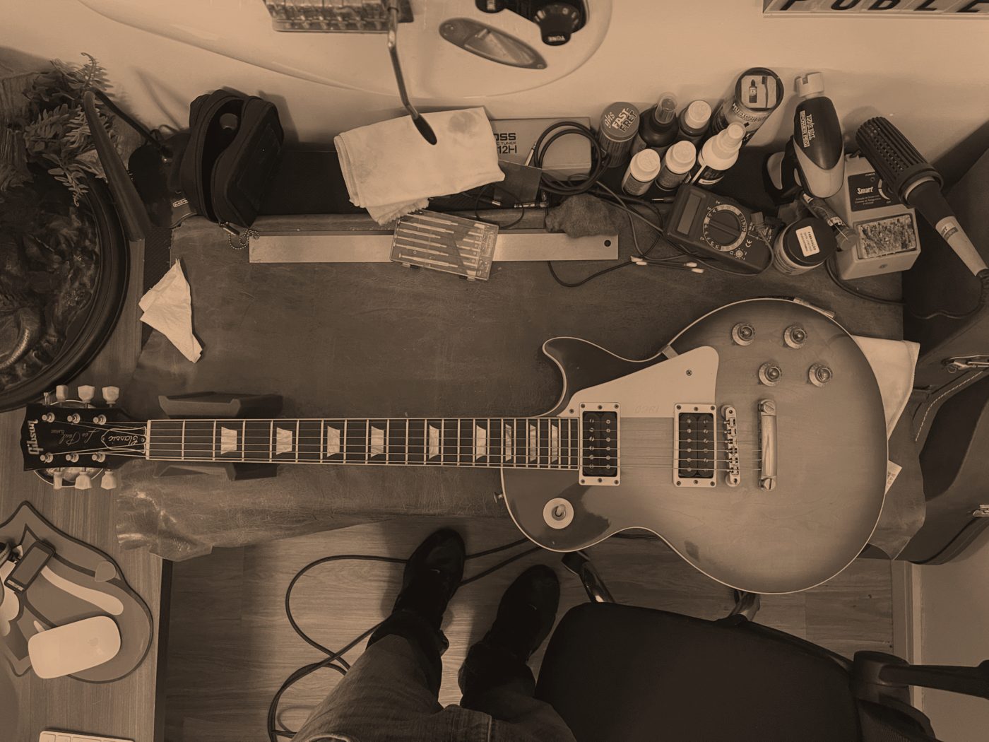 Guitar maintenance — the ritual